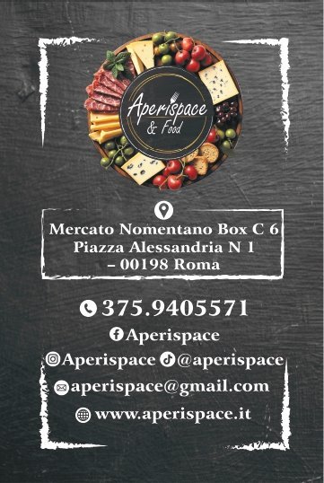 Biglietto Aperispace